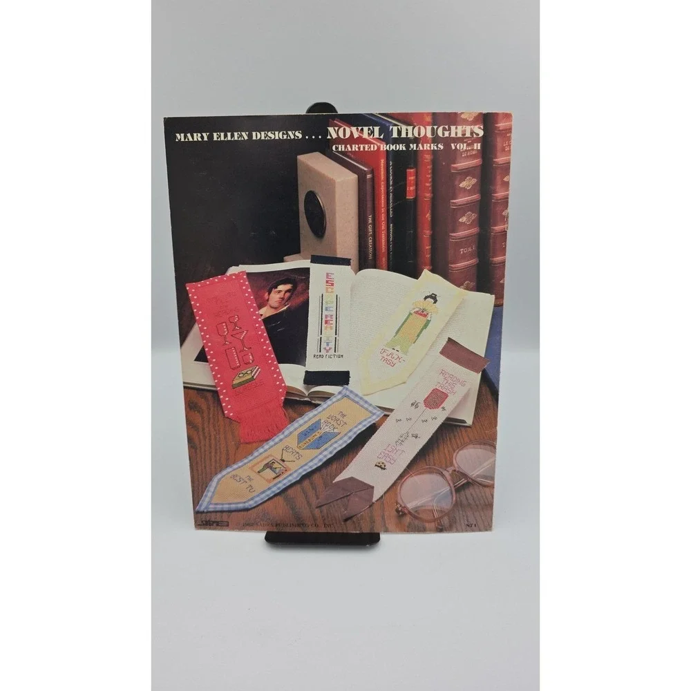 Novel Thoughts Charted Book Marks Vol. 2. 1982, S71 Cross‎ Stitch Pattern